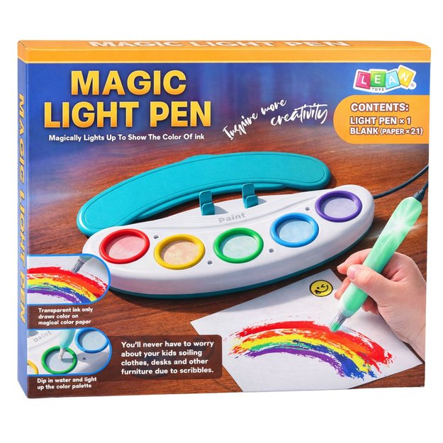 Creative Magic Light Pen Painting Set for Kids 4