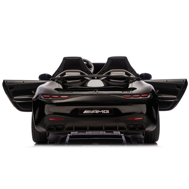 Mercedes GT63 AMG DK-GT63 24V Battery-Operated Car with Silent Engine Black 5