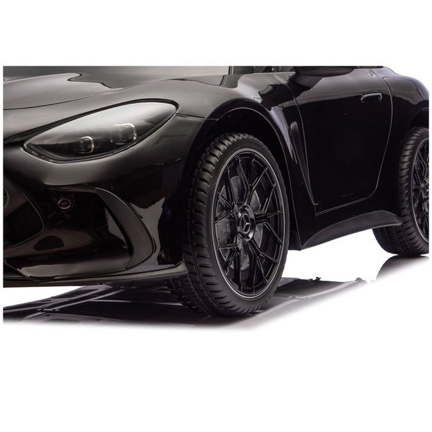 Mercedes GT63 AMG DK-GT63 24V Battery-Operated Car with Silent Engine Black 7