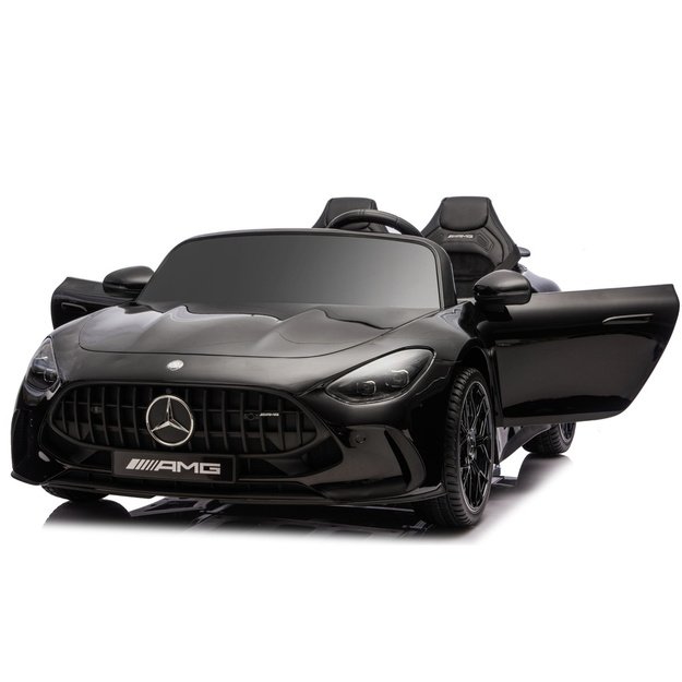 Mercedes GT63 AMG DK-GT63 24V Battery-Operated Car with Silent Engine Black 4