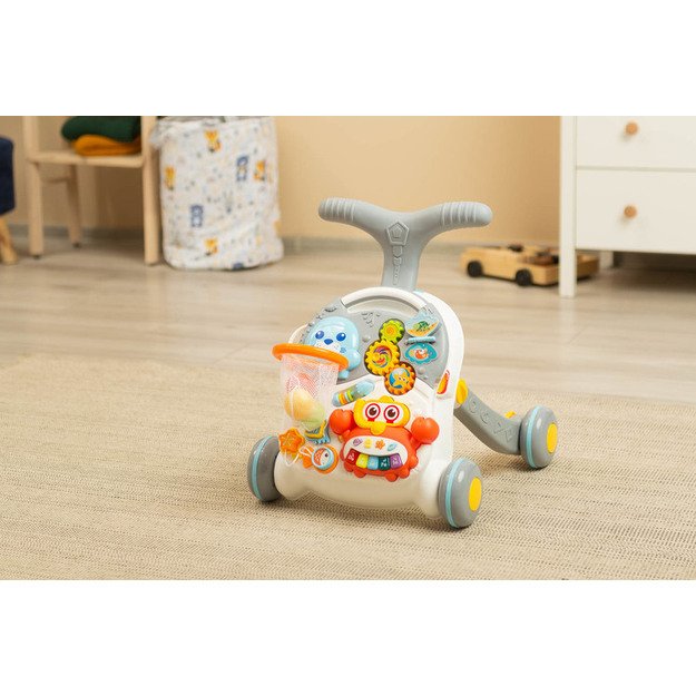 PUSHER-TABLE 2IN1 SPARK GREY