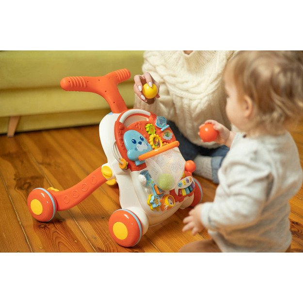 PUSHER-TABLE 2IN1 SPARK GREY