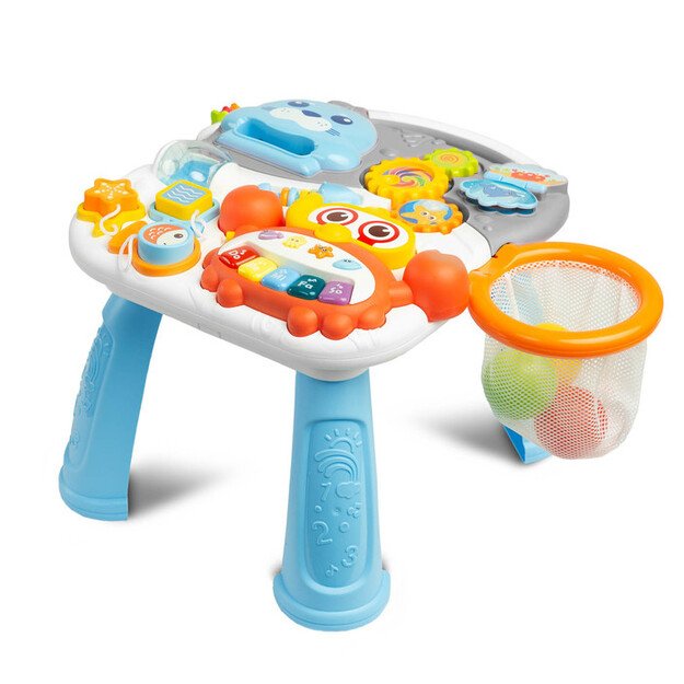 PUSHER-TABLE 2IN1 SPARK GREY