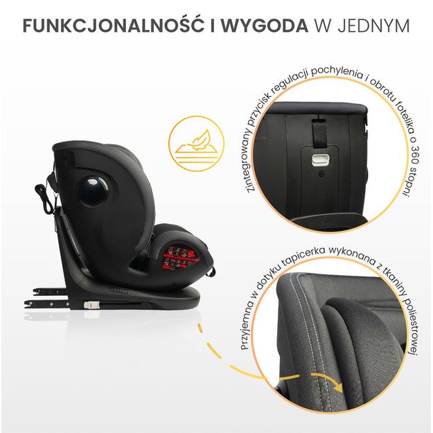 AUTOMOBILINĖ KĖDUTĖ SECURO I-SIZE PURVINAI ROŽINĖ (40-150) 8