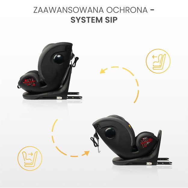 AUTOMOBILINĖ KĖDUTĖ SECURO I-SIZE PURVINAI ROŽINĖ (40-150) 4