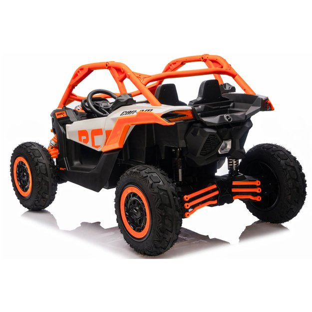 Maverick CAN-AM Turbo RS STRONG AIR Battery-Powered Ride-On Car Orange