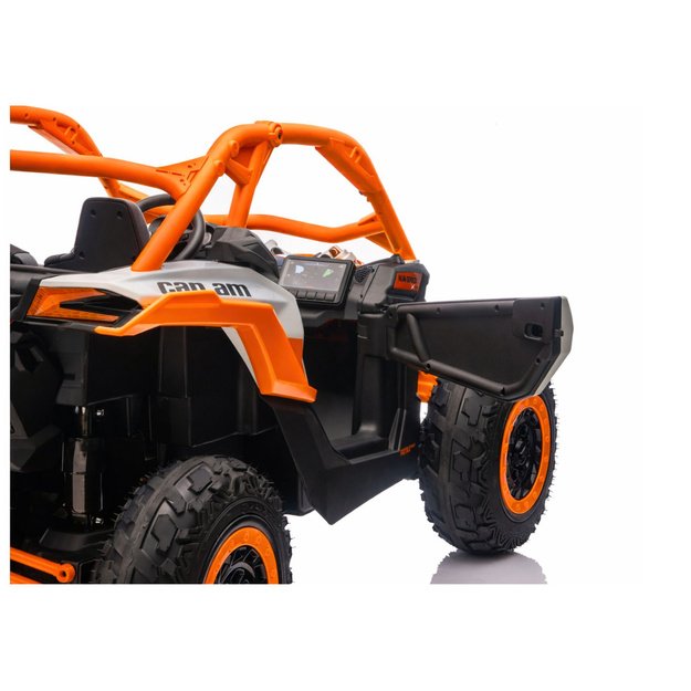 Maverick CAN-AM Turbo RS STRONG AIR Battery-Powered Ride-On Car Orange