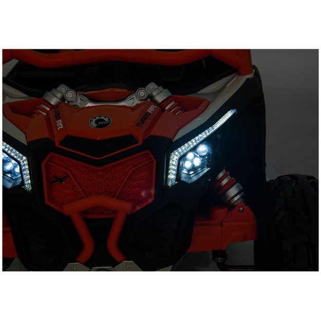 Maverick CAN-AM Turbo RS STRONG AIR Battery-Powered Ride-On Car Orange