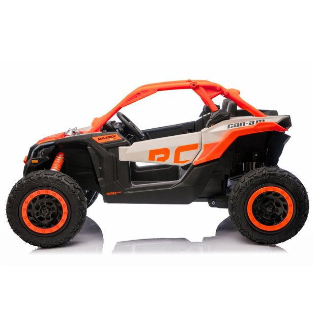 Maverick CAN-AM Turbo RS STRONG AIR Battery-Powered Ride-On Car Orange