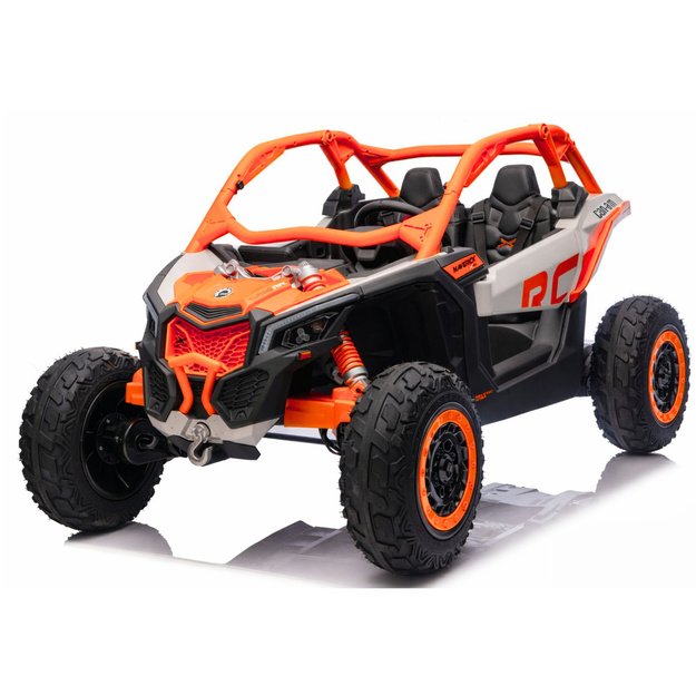 Maverick CAN-AM Turbo RS STRONG AIR Battery-Powered Ride-On Car Orange