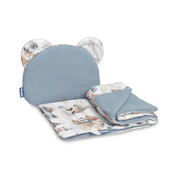 MUSLINO VEŽIMĖLIO KOMPLEKTAS - DRAGONS JEANS