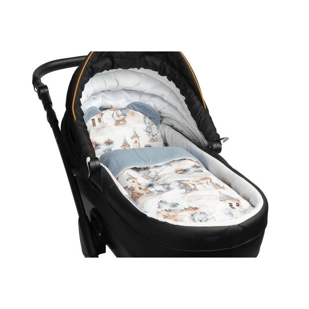 MUSLINO VEŽIMĖLIO KOMPLEKTAS - DRAGONS JEANS 1