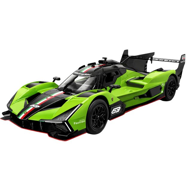 Lamborghini SC63 Remote Control Car RC Green Rastar 1:24