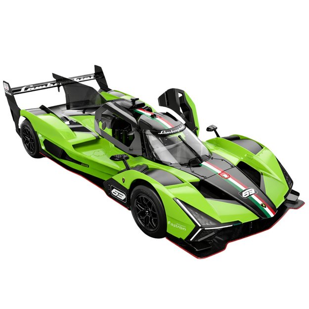 Lamborghini SC63 Remote Control Car RC Green Rastar 1:24
