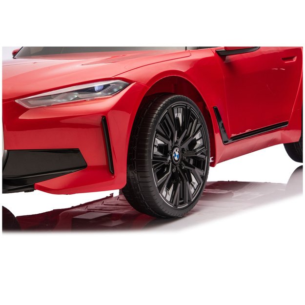 BMW i4 4x4 JE1009 Red Electric Ride-On Car