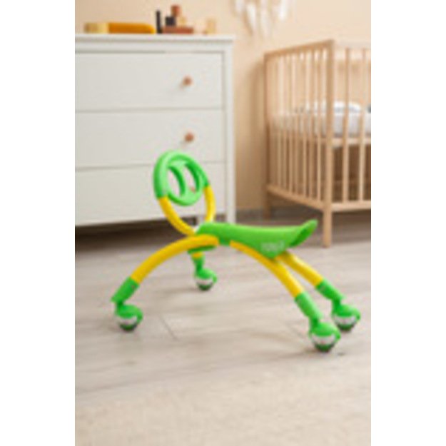 Keturratis paspirtukas Caretero Beetle žalia