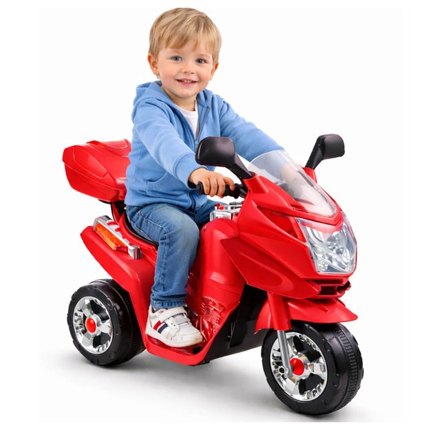 HC8051 Red - Electric Ride On Motorcycle