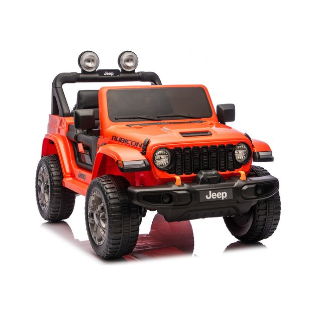 Jeep Rubicon 4x4 Battery-Powered Vehicle DK-JWR556 4x200W 24V Orange