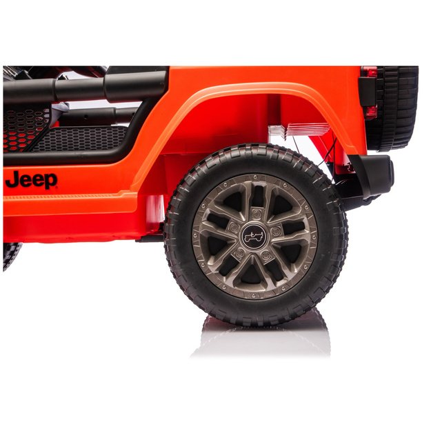 Jeep Rubicon 4x4 Battery-Powered Vehicle DK-JWR556 4x200W 24V Orange