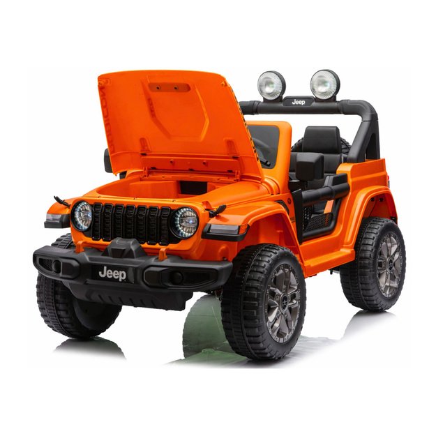 Jeep Rubicon 4x4 Battery-Powered Vehicle DK-JWR556 4x200W 24V Orange