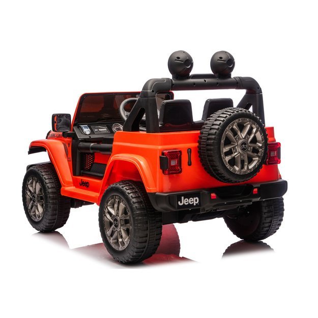 Jeep Rubicon 4x4 Battery-Powered Vehicle DK-JWR556 4x200W 24V Orange
