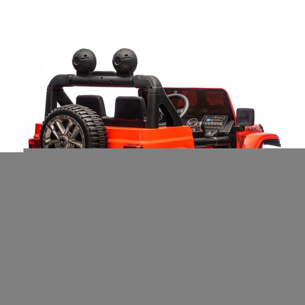Jeep Rubicon 4x4 Battery-Powered Vehicle DK-JWR556 4x200W 24V Orange