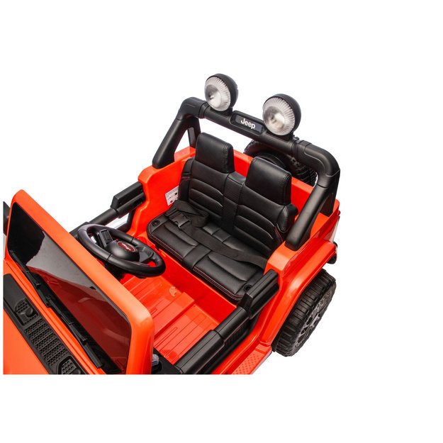 Jeep Rubicon 4x4 Battery-Powered Vehicle DK-JWR556 4x200W 24V Orange
