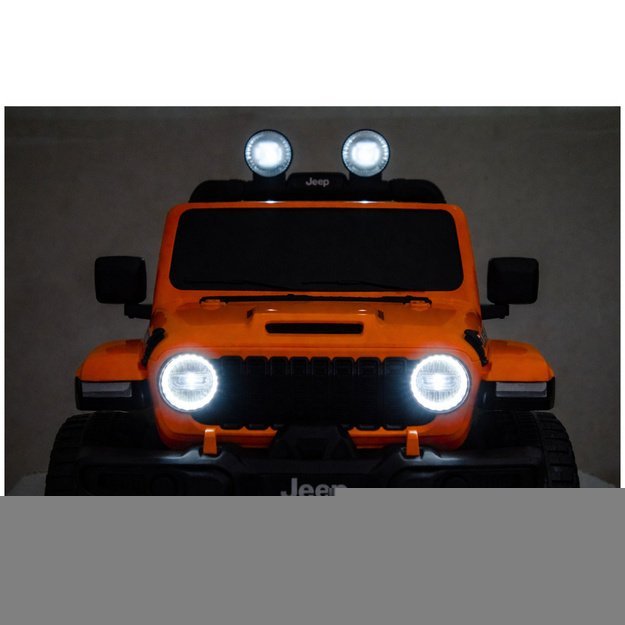 Jeep Rubicon 4x4 Battery-Powered Vehicle DK-JWR556 4x200W 24V Orange