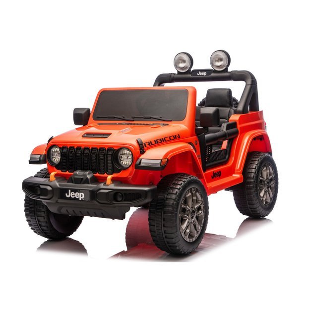 Jeep Rubicon 4x4 Battery-Powered Vehicle DK-JWR556 4x200W 24V Orange