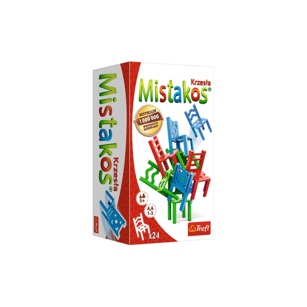 Mistakos Mūšis dėl kėdžių Įgūdžių žaidimas Trefl 02075