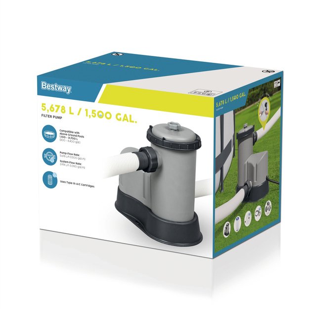 Filter Pump For swimming pool 5678 l / h Bestway 58389
