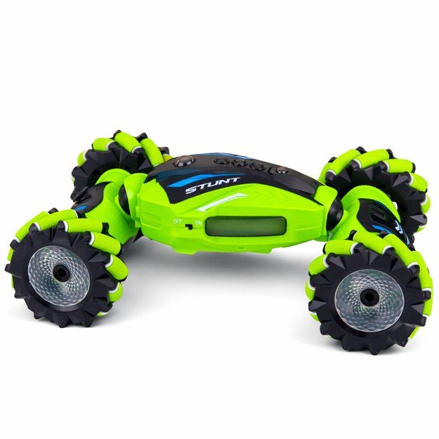 RC Stunt Car with Gesture Control, Lights, Sound, Smoke