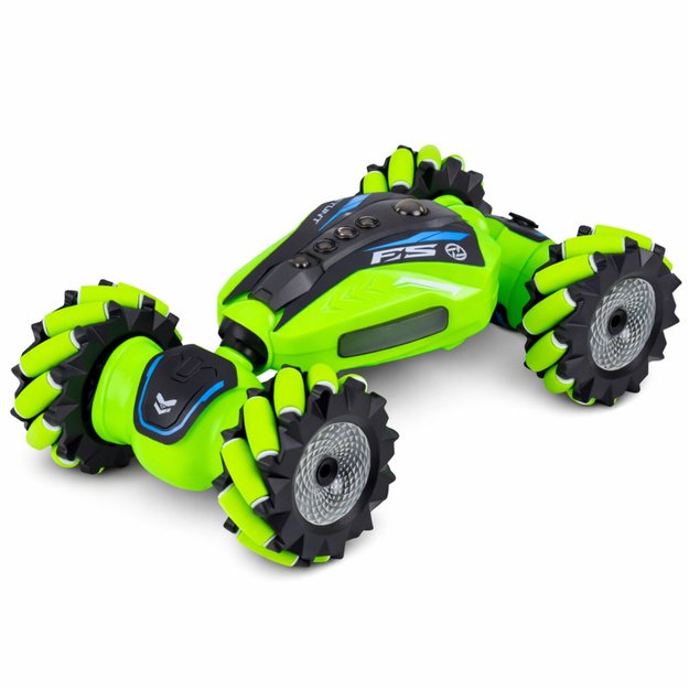 RC Stunt Car with Gesture Control, Lights, Sound, Smoke