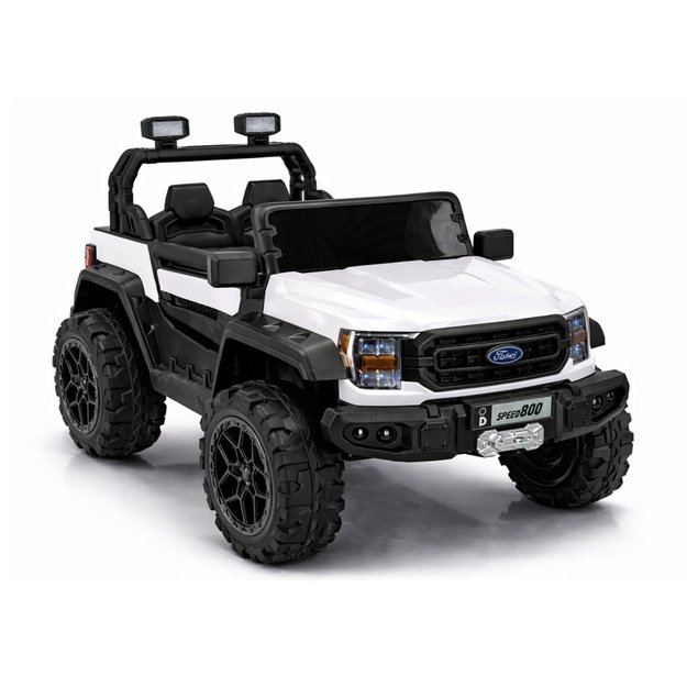 4x4 Battery Car 22F 12V10Ah White