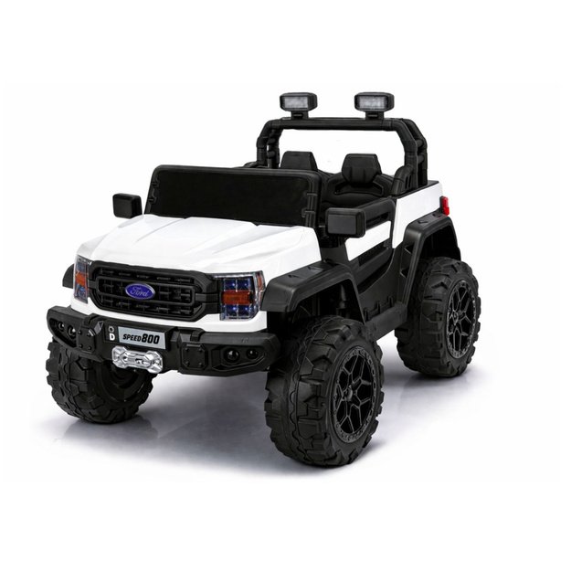 4x4 Battery Car 22F 12V10Ah White