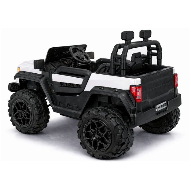 4x4 Battery Car 22F 12V10Ah White