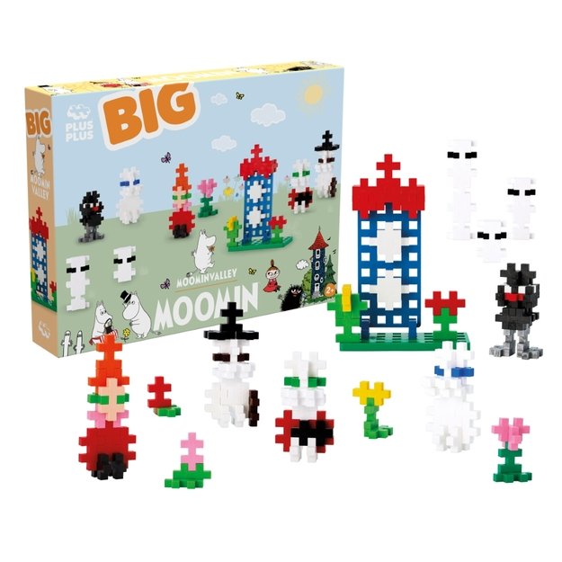 Plus Plus konstruktorius Troliai Mumiai Muminukų slėnis, didelės det.