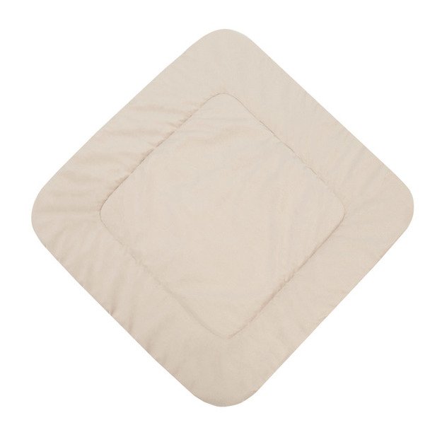 BABY WRAP VELVET BLOOM BEIGE 75X75