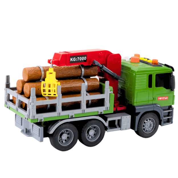 Truck Timber Transport Crane Logs Wood Lights Sounds 2