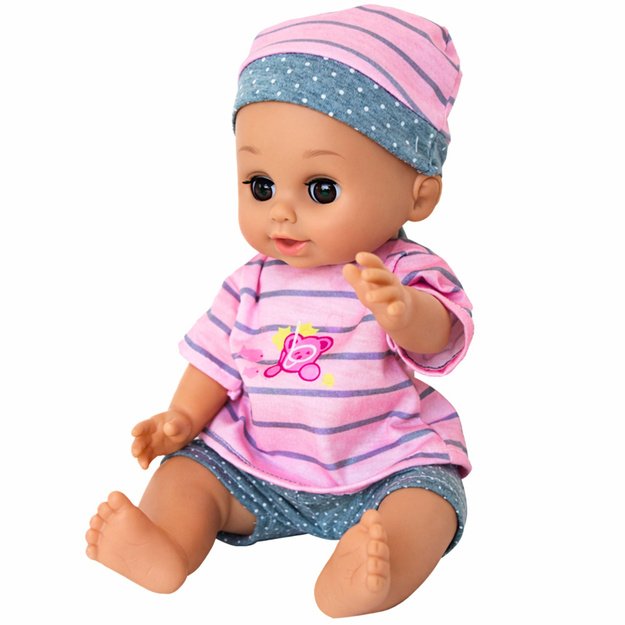 Baby Doll Peeing, Babbles, Cries, Speaks 12 Sounds, Accessories, Chair