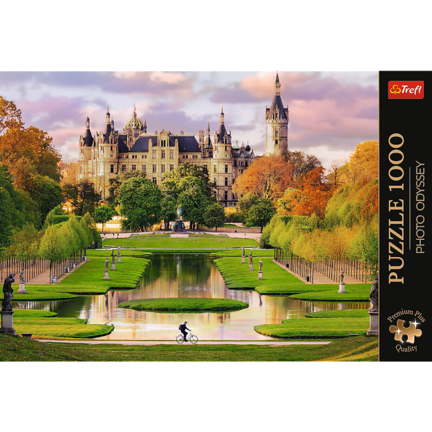 Puzzle -  1000 Premium Plus  - Photo Odyssey: Schwerin Castle, Germany Trefl 10814