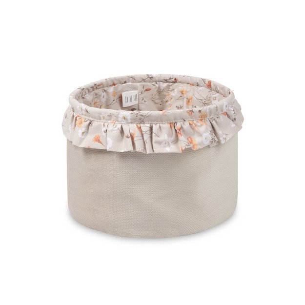 TOY BASKET S BLOOM BEIGE