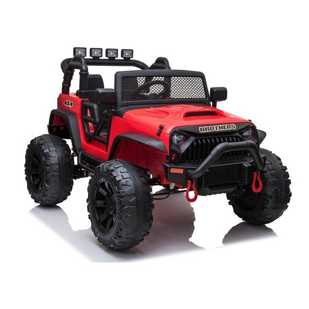Jeep JC666 Electric Ride On Car Red
