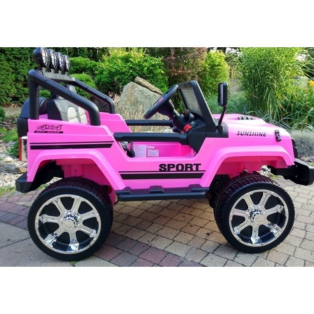 Ride on Car S2388 Jeep Pink 4x45W 4