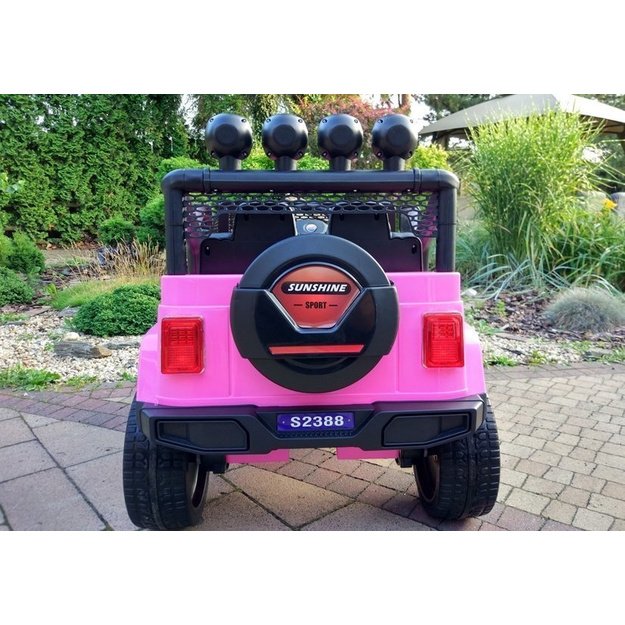 Ride on Car S2388 Jeep Pink 4x45W 10