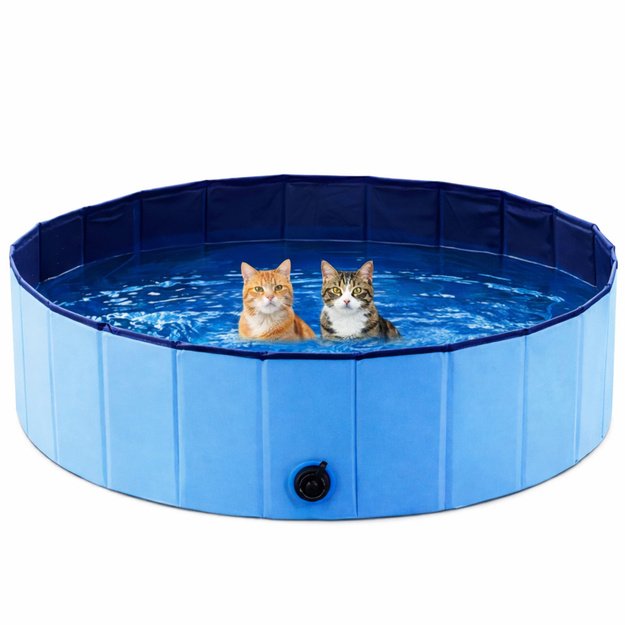 Foldable Garden Pool for Dogs and Animals for Cooling and Washing 160x30 cm