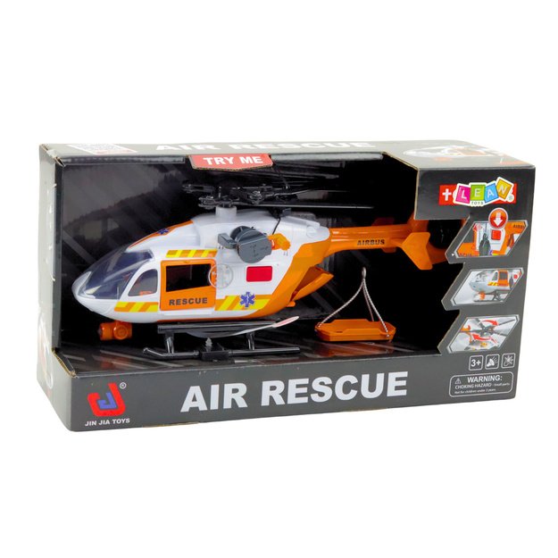 Rescue Helicopter Hook Stretcher Lights Sounds 1:14