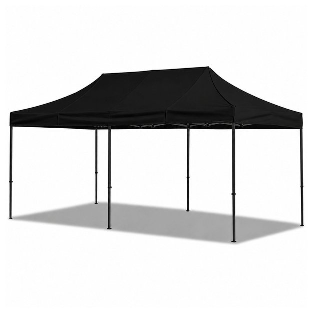 Express Garden Tent Catering Commercial Pavilion Black 3x6 M