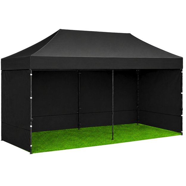 Express Garden Tent Catering Commercial Pavilion Black 3x6 M
