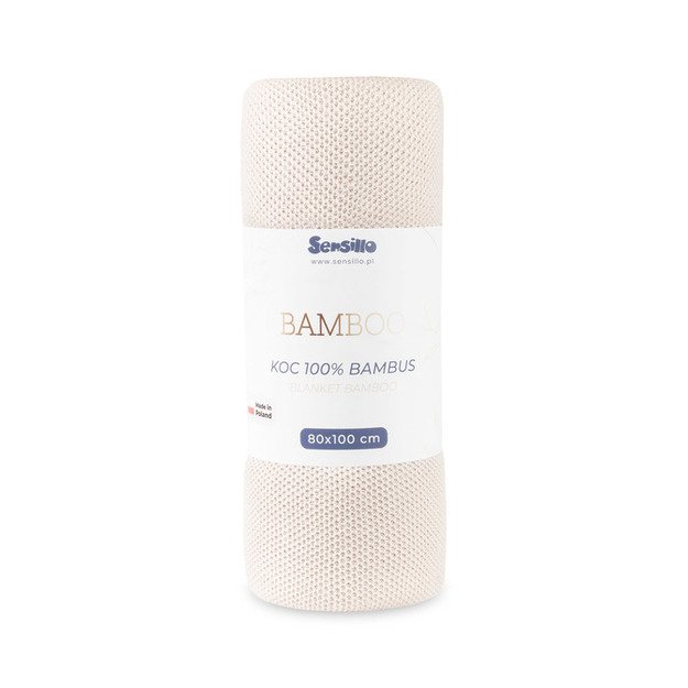 BLANKET BAMBOO 80X100 LIGHT PINK